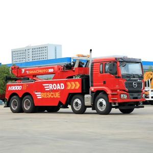 Nuevo Vehículo de Rescate en Carretera de China, SHACMAN H3000S, Diésel, Manual, 8x4, Camión de Remolque Combinado, Camiones de Asistencia en Carretera - Product Image 1