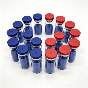 Fournisseur d'usine : Matière première cosmétique GHK-Cu 50mg de haute qualité (poudre lyophilisée bleue) - Product Image 1