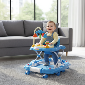 Baby Horse Walker buttafuori con campana rotante & baldacchino giocattoli telaio in plastica - Product Image 2