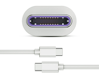 Kabel Data USB-C 5A Pengisian Cepat IOS Grosir Pabrik dengan Pelindung Anyaman Bahan TPE/PVC