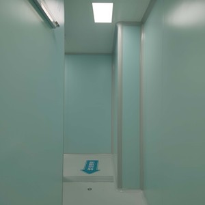 Cabine de salle blanche avec filtre HEPA à 95 % d'efficacité en acier inoxydable 304 pour applications de laboratoire - Product Image 1
