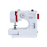 Nouvelle Machine à Coudre Domestique Mini à Double Aiguille 14 Fils, Plate Multifonctionnelle pour Bureau, Point Noué