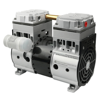Pompe à vide à piston silencieuse sans huile de haute qualité Super Q 2000H 175L/min pour usage en laboratoire, personnalisable OEM, AC220/380 -98kPa, garantie 1 an