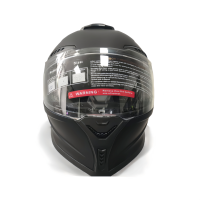 Casque intégral de banlieue à double lentille antibuée, léger, hors route, certificat DOT, Casco ABS, casque de moto