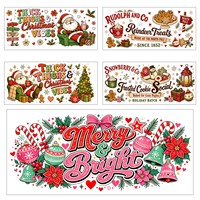 Autocollants de Noël pour tasses et gobelets – Décoration festive pour mugs et tasses