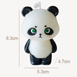 Cute Panda Shaped Scented <b>Candles</b> Black White Animal Soy Wax <b>Candles</b> for Birthday Party Home Decor Gifts - Product Image 5