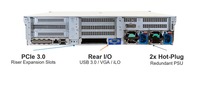 Server Rak DL385 Gen10 Rekondisi 8 Bay 2.5 SFF 2x AMD EPYC DDR4 32 Slot DIMM PSU Redundant iLO5