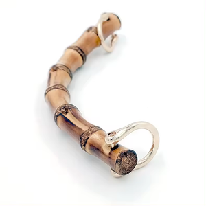 Wholesale Natural Bamboo Handing Handler <b>Bag</b> <b>Accessory</b> Ring Type for Women - Product Image 1
