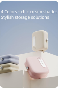 Portable Plastic <b>Small</b> Medicine <b>Box</b> Partitioning for Health Supplements Vitamins Diet <b>Pills</b>-Modern Minimalist Design Storage <b>Box</b> - Product Image 4