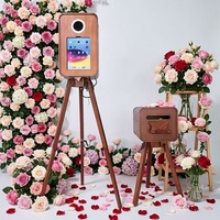 Photomaton de style rétro, photomaton à angle réglable, adapté aux mariages et aux événements festifs