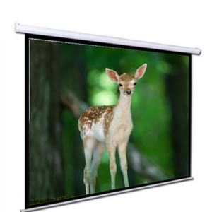 Pantalla de Proyección Motorizada Eléctrica para Cine en Casa de <span class=keywords><strong>Gran</strong></span> Tamaño de Fábrica, Pantalla de Proyección de 250-300 Pulgadas - Product Image 1