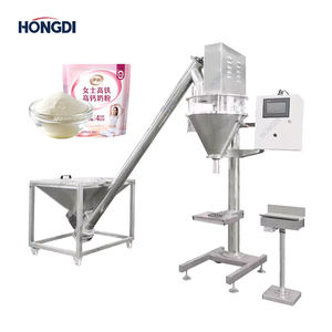 เครื่องบรรจุผงสแตนเลสกึ่งอัตโนมัติสำหรับการผลิตบรรจุภัณฑ์ผงปรุงรสแบบผงซักผ้า - Product Image 1