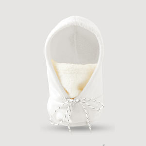 Masker Wajah musim dingin pria dan wanita, tahan angin bulu masker Ski hangat penutup wajah topi syal hadiah promosi - Product Image 5