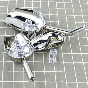 Barra de acero inoxidable 304, pala para Harina de hielo, pala para café, té suelto, pala para hielo, dulces, palomitas de maíz, azúcar, pala para comida - Product Image 3