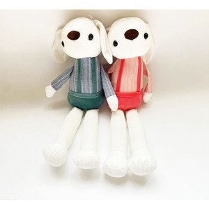 Conejito de <span class=keywords><strong>Peluche</strong></span> Blanco, Juguete de <span class=keywords><strong>Peluche</strong></span> Suave de Animalito - Product Image 3