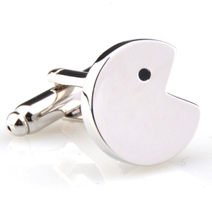 All'ingrosso camicia da uomo a forma quadrata in acciaio inossidabile <span class=keywords><strong>gemelli</strong></span> in bianco opaco <span class=keywords><strong>gemelli</strong></span> <span class=keywords><strong>con</strong></span> <span class=keywords><strong>gemelli</strong></span> spazzolati laterali <span class=keywords><strong>con</strong></span> copri bottone - Product Image 2