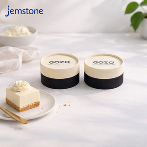 Venta de Fábrica: Caja Redonda de Cartón Ecológica para Pasteles y Postres, Tubo de Papel Kraft para Empacar Tartas de Queso, Personalizable - Product Image 6