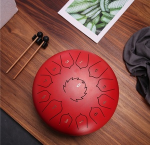 Wholesale 12 Inch 13 Notes Steel Tongue <b>Drum</b> Healing Instrument for Sound Therapy Creative Gift for Music Lover - Product Image 3