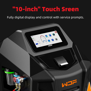 Machine de récupération de réfrigérant entièrement automatique X880 R1234YF <span class=keywords><strong>pour</strong></span> l'entretien automobile, équipement de recyclage et de recharge de climatisation, machine de remplissage R1234YF - Product Image 3