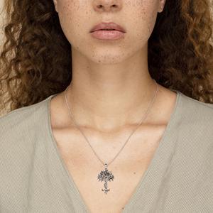 <span class=keywords><strong>Arbre</strong></span> de Vie Infinity <span class=keywords><strong>DNA</strong></span> Collier 925 Sterling Silver Double Helix Celtic Family Tree Pendentif Bijoux - Product Image 4