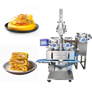 Longyu otomatik ekipman üretim hattı Maamoul moonkek büyük ay kek yapma makinesi
