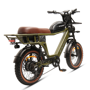 Bicicleta Eléctrica con Motor Trasero de 7 Velocidades, 48V/500W, Cuadro para Neumáticos Gruesos de 20 Pulgadas - Product Image 5