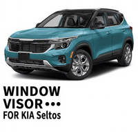 Deflector de Ventana, Protector de Lluvia para KIA Seltos 2023 2024 2025, Protector de Ventana Lateral, Accesorios Exteriores para Automóvil