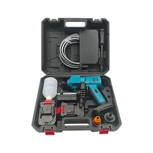 <span class=keywords><strong>Professionnel</strong></span> 21V pistolet électrique sans fil 1000ML batterie Auto meubles revêtement en acier PP <span class=keywords><strong>aérographe</strong></span> <span class=keywords><strong>peinture</strong></span> pour bricolage - Product Image 1