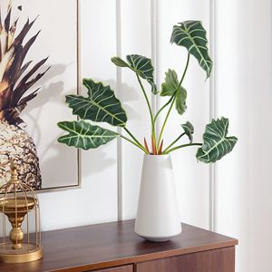 Plantes vertes artificielles Meng Jie, feuilles de calabash, 30cm-100cm, base florale, décoration intérieure - Product Image 1