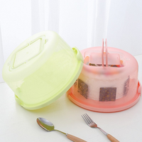 Boîte alimentaire transparente en plastique recyclé écologique à clipser portable pour hamburger salade sushi