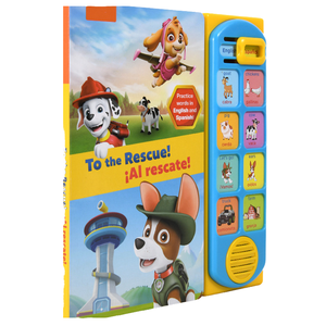 Buku suara Audio dalam bahasa Spanyol & mainan edukasi Inggris & hadiah baru untuk balita terbuat dari kertas - Product Image 2