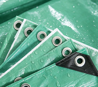 Bâche en PE tissé imperméable, résistante aux UV, ignifuge, feuille plastique de protection pour toiture