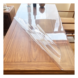 Nuevo diseño de hojas de plástico <span class=keywords><strong>transparente</strong></span> de PVC, rollos de <span class=keywords><strong>mantel</strong></span>, <span class=keywords><strong>mantel</strong></span> de vidrio suave para protección de mesa - Product Image 2