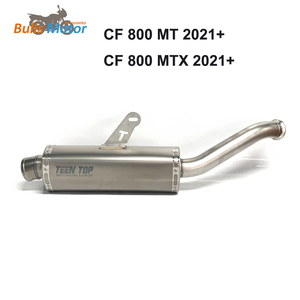 Nouveau silencieux d'échappement pour <span class=keywords><strong>CF</strong></span> <span class=keywords><strong>MOTO</strong></span> 800MT 800MTX 2021+ Silencieux d'échappement en acier inoxydable pour <span class=keywords><strong>800</strong></span> <span class=keywords><strong>MT</strong></span> - Product Image 2