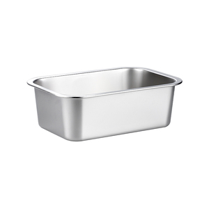 Heißer Verkauf Geruchsfreie Katzenstreuwanne aus Edelstahl, Antihaftbeschichtet, Einfache Reinigung, Metallschale mit Geruchskontrolle für Kleine Haustiere - Product Image 2