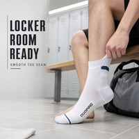 Chaussettes de basketball blanches OEM pour enfants et jeunes, montantes, rembourrées, avec couture lisse à l'orteil, pour l'école et les vestiaires, vente en gros, motif léopard automne