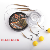 Ligne de pêche à la carpe tressée TUOLI en PE 8X, 20M, 15LB/25LB/35LB, pour montage de ligne de pêche à la carpe, vente en gros