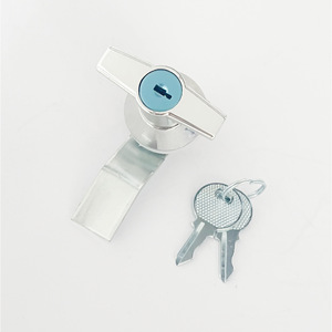 Cerradura para Gabinete Haitan MS305-1, Cerradura Industrial de Aleación de Zinc para Muebles, Manija de Puerta de 21/24 mm con Llaves - Product Image 1