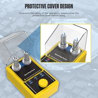 Probador de Bobina de Encendido Automotriz con Frecuencia de Trabajo Ajustable de 0-6000 rpm, Analizador y Probador de Bujías para Vehículos de Gasolina de 12V