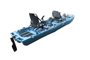 <span class=keywords><strong>Kayak</strong></span> de Pedal motorizado de 14 pies para 2 <span class=keywords><strong>Kayak</strong></span> Modular saludable/Cano para Ocean 3 años de conducción con <span class=keywords><strong>Kayak</strong></span> de pesca con Pedal - Product Image 4