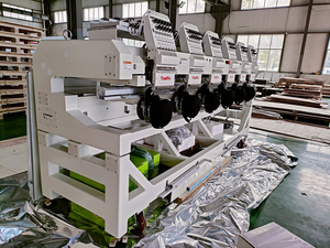 Zhejiang Customized 6-Head Sewing <b>Machine</b> 12-15 Needles 400*450 mm Big Embroidery Professional Computerized Operation - Product Image 4