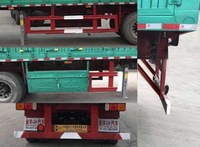 Semi-remorque à ridelles en acier JINFENG 3/4 essieux avec capacité de charge de 15001-80000 kg, taille standard/personnalisée