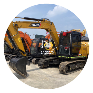 มอเตอร์ปั๊มเครื่องยนต์9ตันอุปกรณ์ขุดเจาะดินไฮดรอลิกสีเหลือง95C รถขุดดินแบบใช้แล้ว - Product Image 1