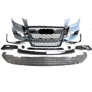 Pare-chocs en PP de haute qualité pour <span class=keywords><strong>Audi</strong></span> <span class=keywords><strong>A4</strong></span> B8 2009 2010 2011 2012 Conversion au style <span class=keywords><strong>RS4</strong></span> 2019 - Product Image 2