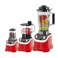 JEWIN 1589 Nouvelle Arrivée Mixeur Électrique Professionnel 3-en-1 de 3L avec Récipient en Plastique 8000W pour Usage Domestique et Hôtelier