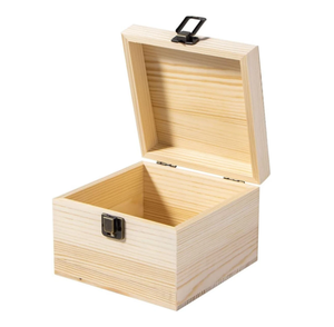 Bằng Gỗ Đánh Bóng Lưu Niệm Hộp Đồ Trang Sức Nhỏ Lưu Trữ Mộc Mạc Thông Handmade - Product Image 1