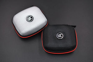 Étui pour écouteurs <span class=keywords><strong>Kz</strong></span>, boîte pour casque Bluetooth, étui carré portable en EVA compressé avec fermeture éclair et logo ZSN PRO ZST EDX PRO CRA <span class=keywords><strong>C10</strong></span> - Product Image 6