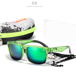 Gafas <span class=keywords><strong>de</strong></span> <span class=keywords><strong>Sol</strong></span> Polarizadas para Hombre S174 Novedad 2024, Estilo Espía Vintage con Lentes TAC Reflectantes para Deportes al Aire Libre - Product Image 2