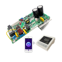 Inversor de fuente de aire Controlador de bomba de calor Placa PCBA 220V ISO9001 Modo automático de calefacción de refrigeración certificado
