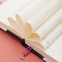 Journal verrouillable en cuir PU avec mot de passe Cahier Agenda Logo en relief personnalisé Gratitude Journal Notebook en cuir PU